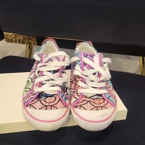 Authentic Coach Barrett Poppy Womens Sneakers Size 8